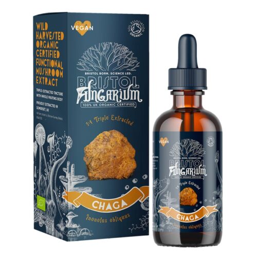 Organic Chaga Tincture 50ml - Bristol Fungarium