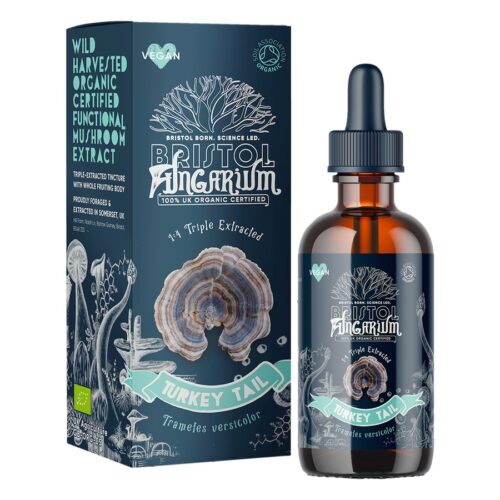 Organic Turkey Tail Tincture 50ml - Bristol Fungarium