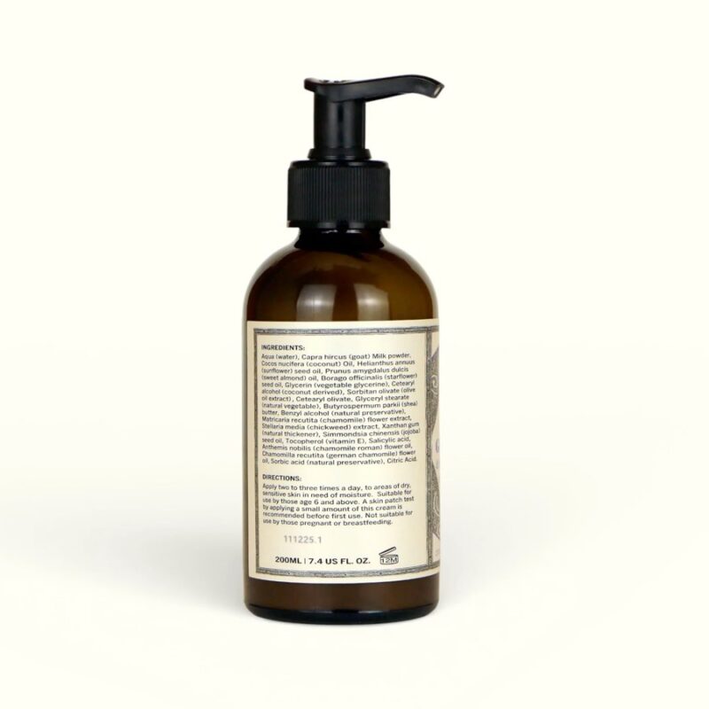 Napiers Goat Milk & Starflower Cream back 2 Napiers Goat Milk & Starflower Cream