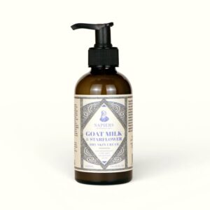 Napiers Goat Milk & Starflower Cream front Napiers Goat Milk & Starflower Cream