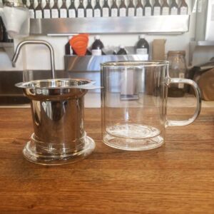 Glass-Mug-02 Double Wall Glass Infuser Mug