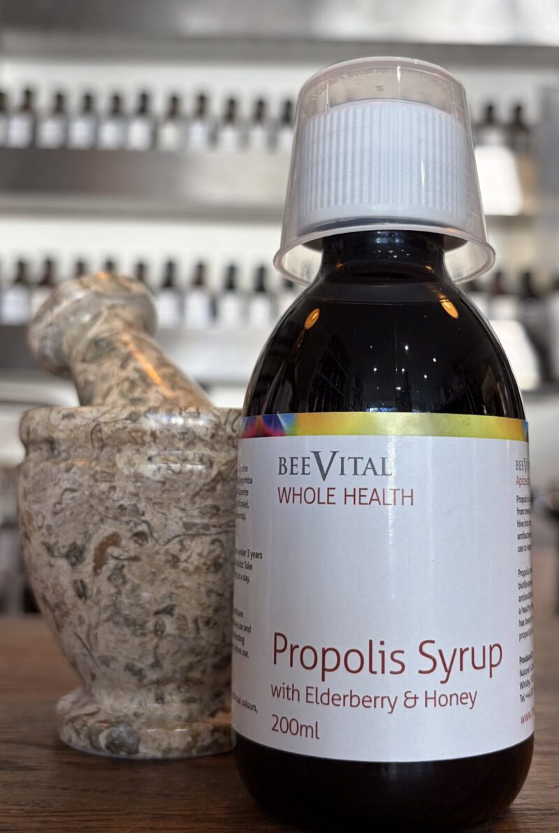 Propolis Syrup With Edlerberry and Honey Propolis Syrup with Elderberry and Honey