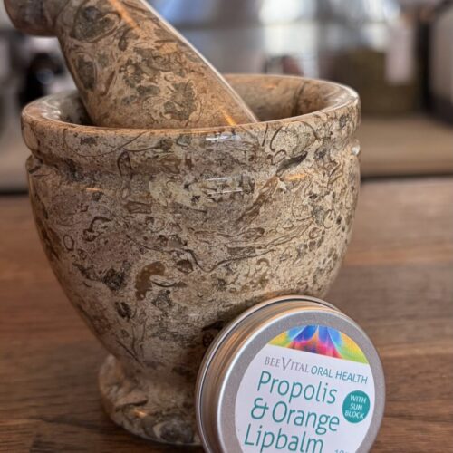 Propolis and Orange Lip Balm
